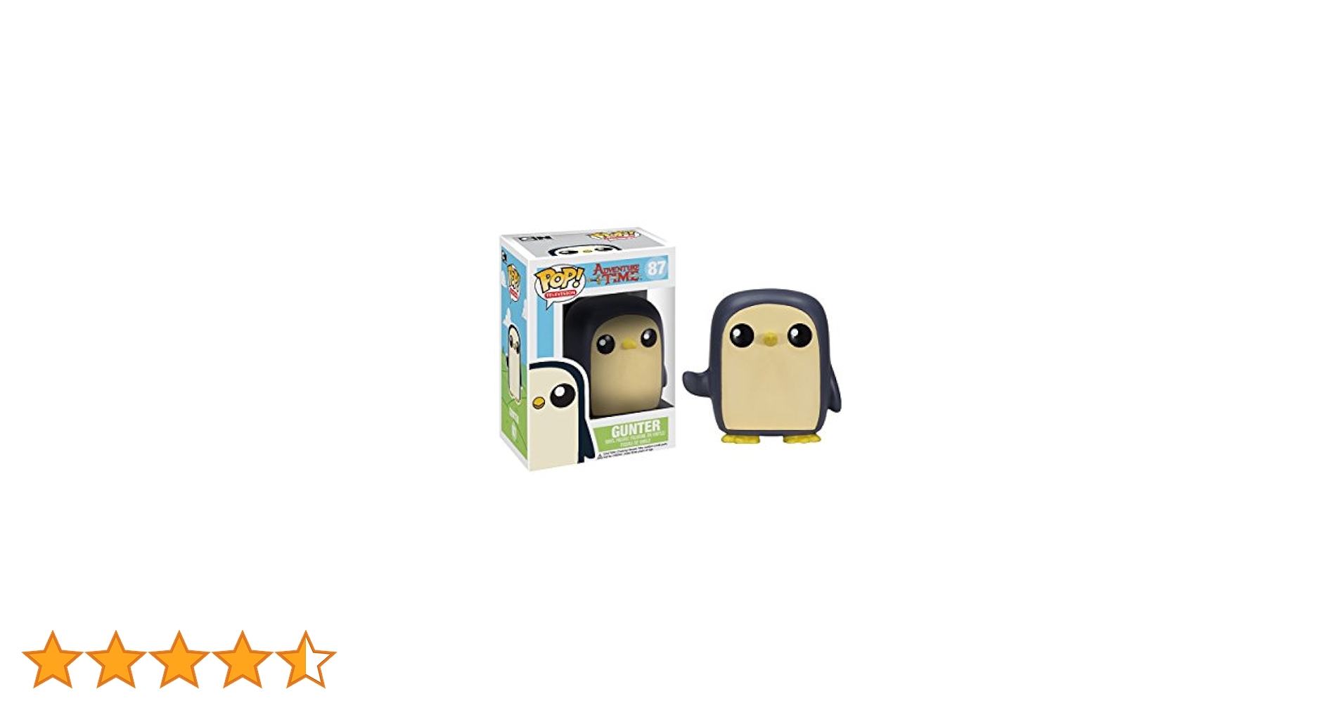 FunkoPop！87 GUNTER ガンター Funko POP Television Gunter Adventure Time 87 3654 20c18 WH